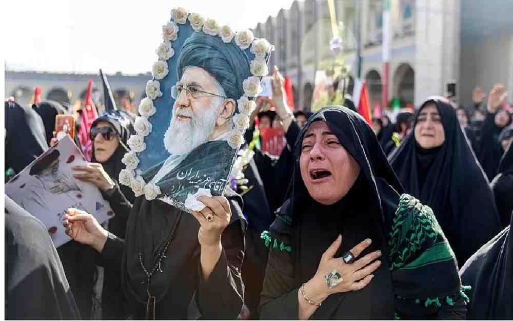 جثمان خامنئي في طهران